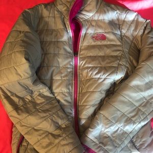 The North Face Girls Size XL Reversible Jacket